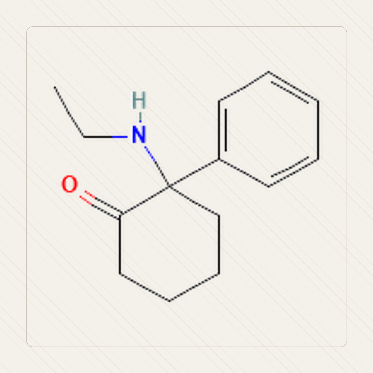 O-PCE, ilustração educacional da fórmula molecular